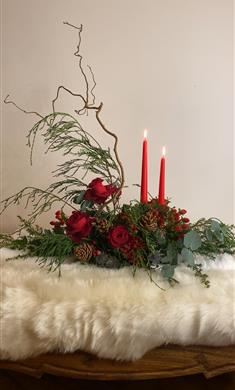 Premium Candle Arrangement