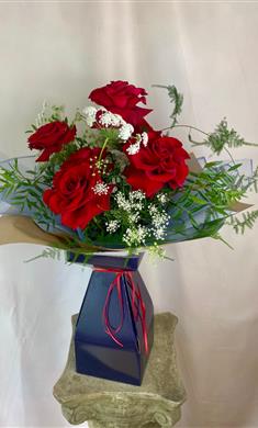 6 Red Rose Bouquet