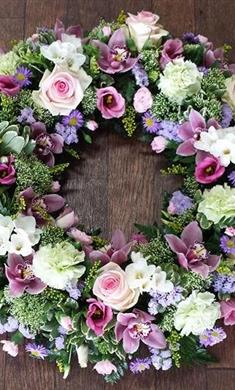 Garden Rose Wreath