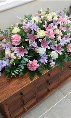 Garden Casket Spray 1