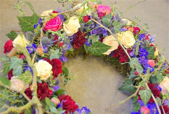 Woodland Farewell Flowers